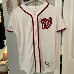 New Washington Nationals Nats Jersey Sz Youth Large